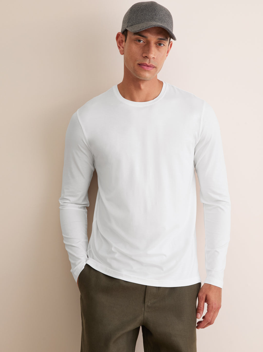 Long Sleeve T Shirt Basel Micro Modal Stretch