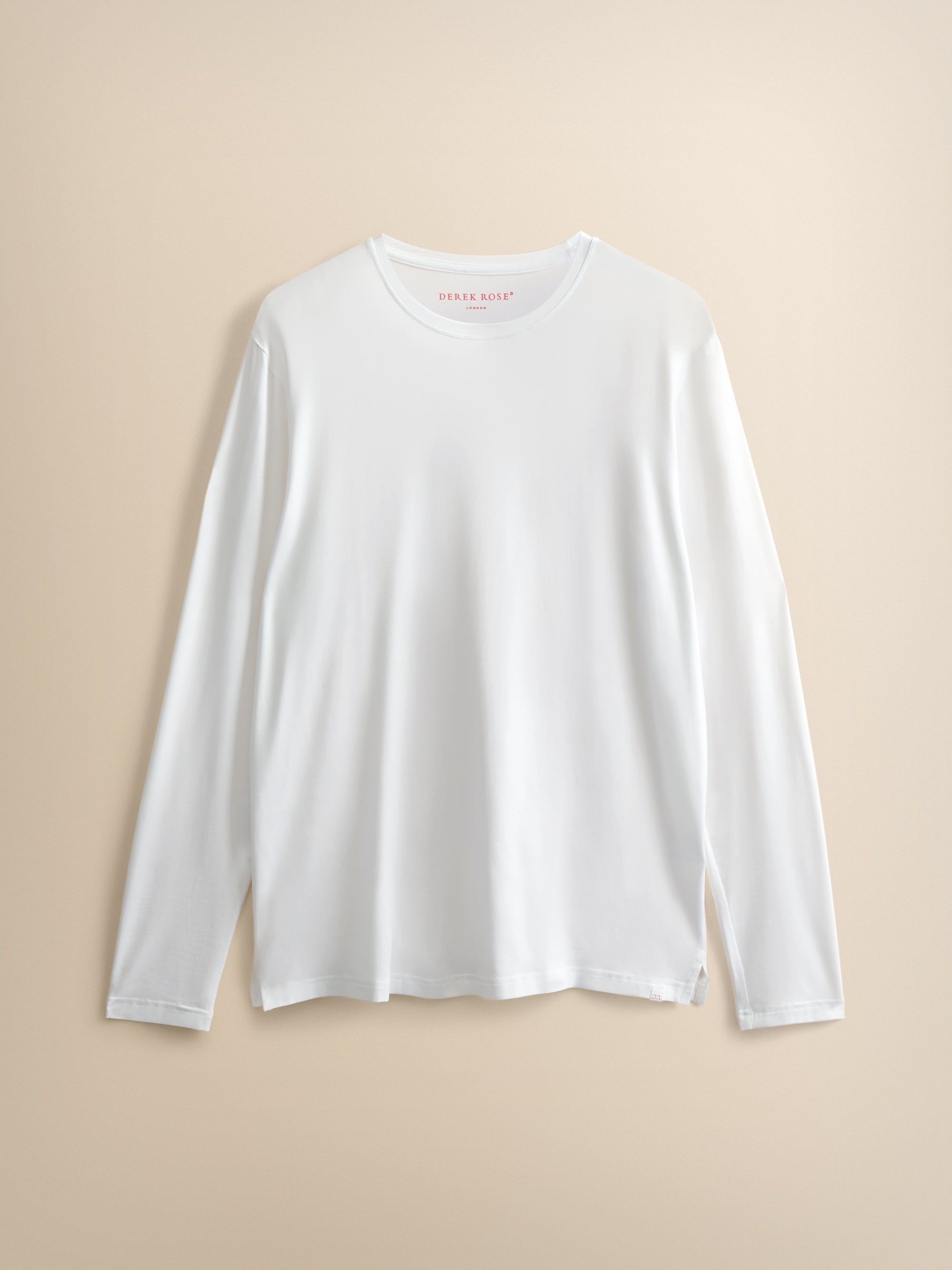 Basel Micro Modal Long Sleeve T-Shirt White