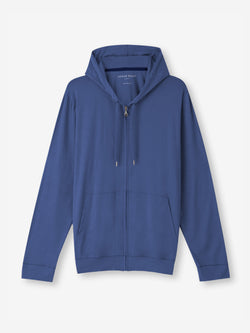Men's Hoodie Basel Micro Modal Stretch Sapphire