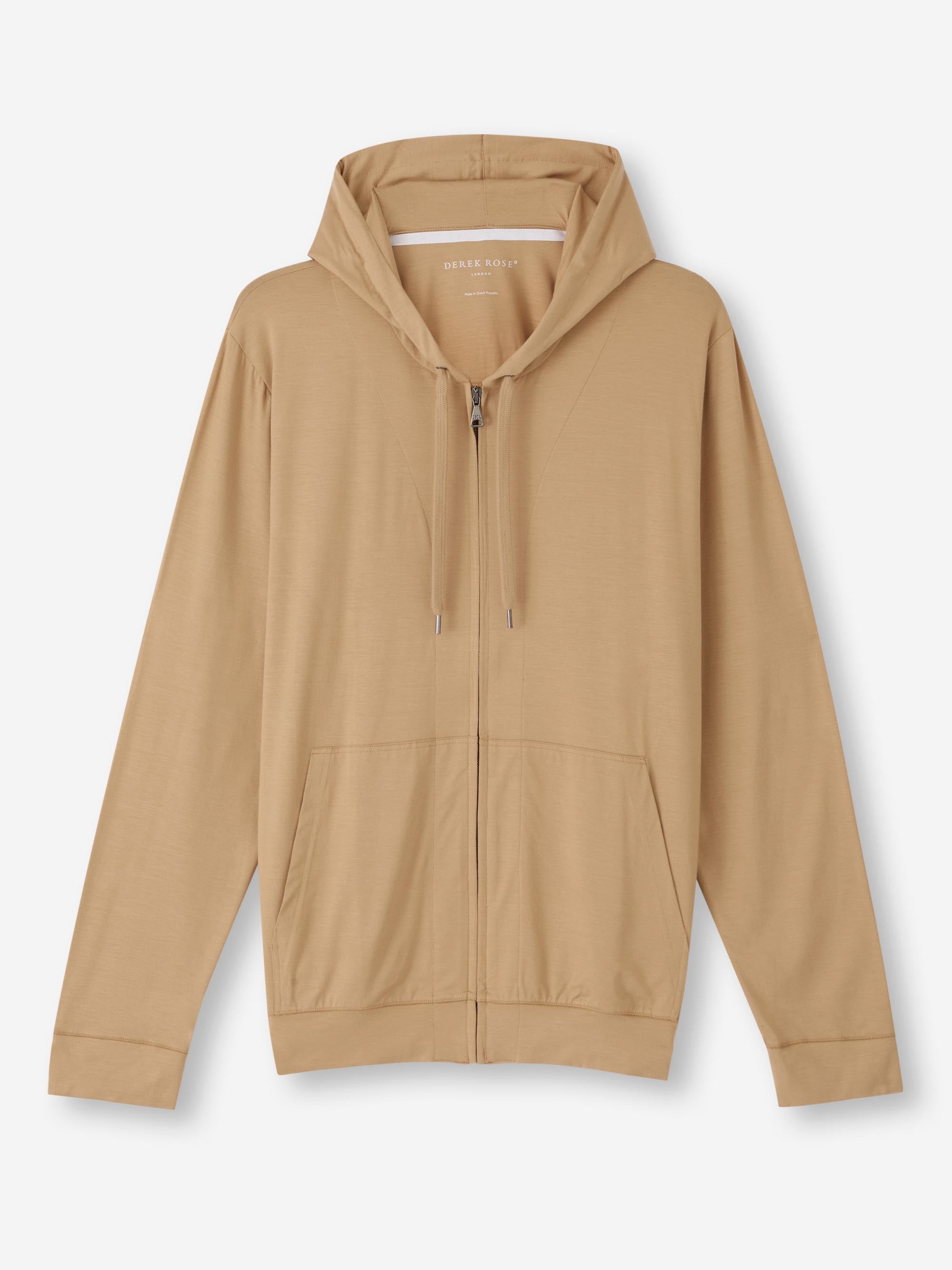 Men's Hoodie Basel Micro Modal Stretch Camel
