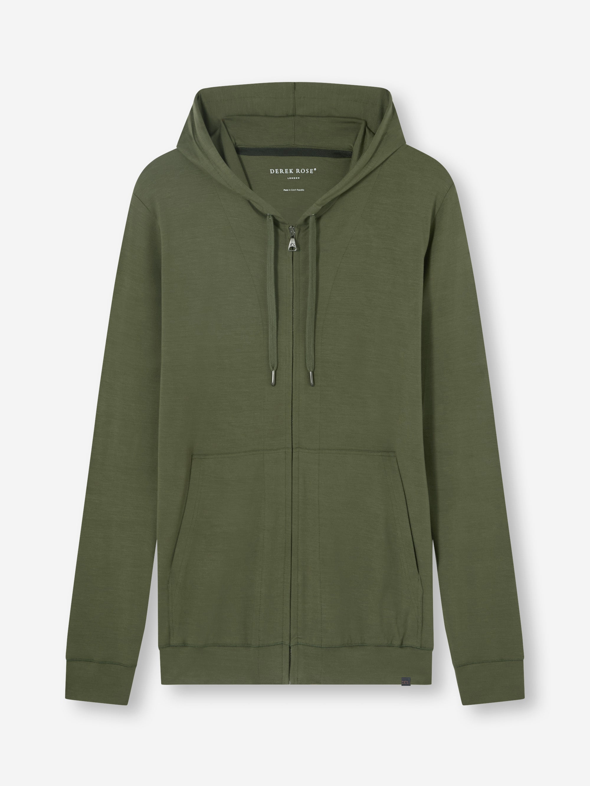 Men's Hoodie Basel Micro Modal Stretch Evergreen