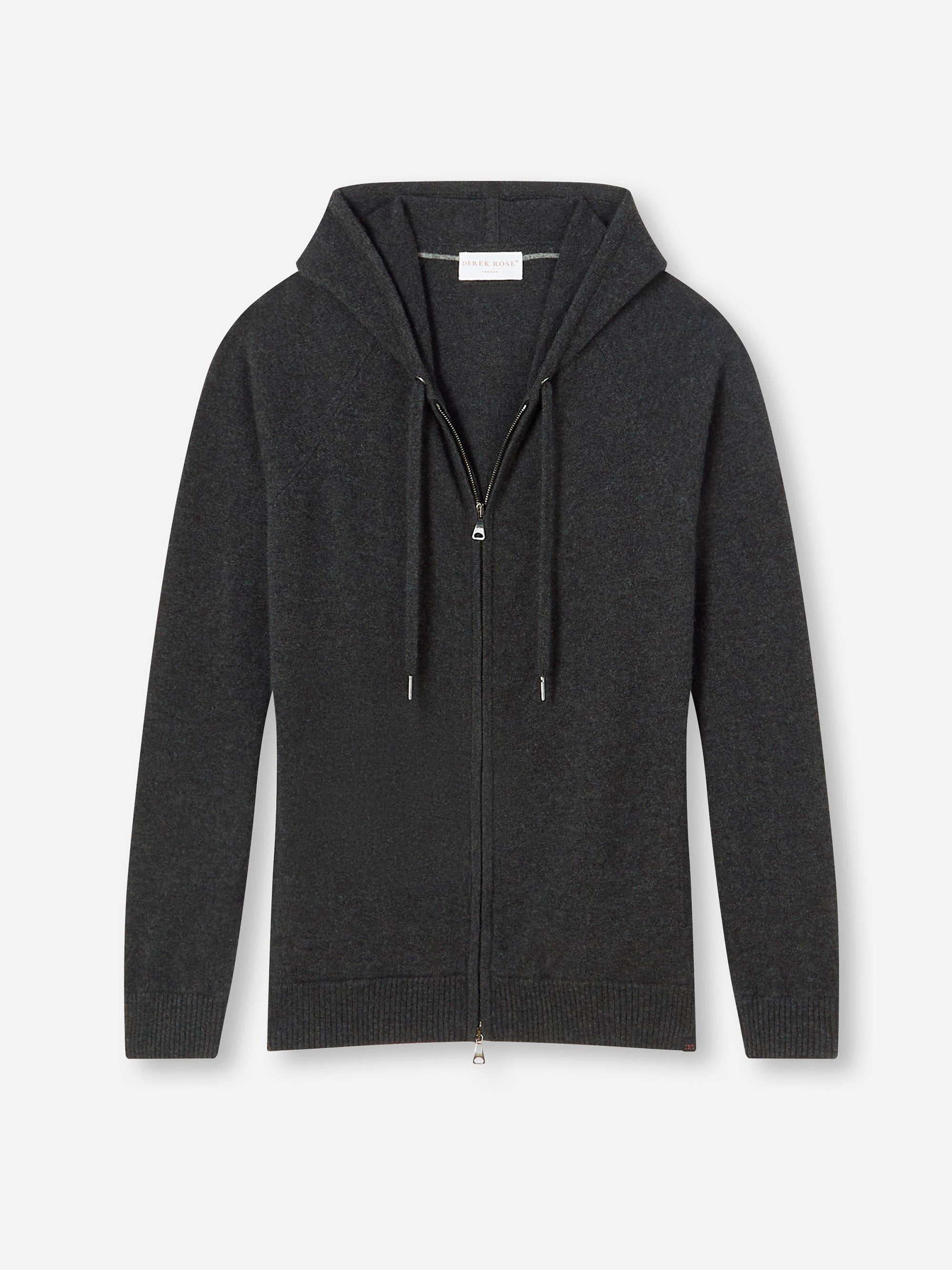 Men's Hoodie Finley Cashmere Charcoal - Main Image