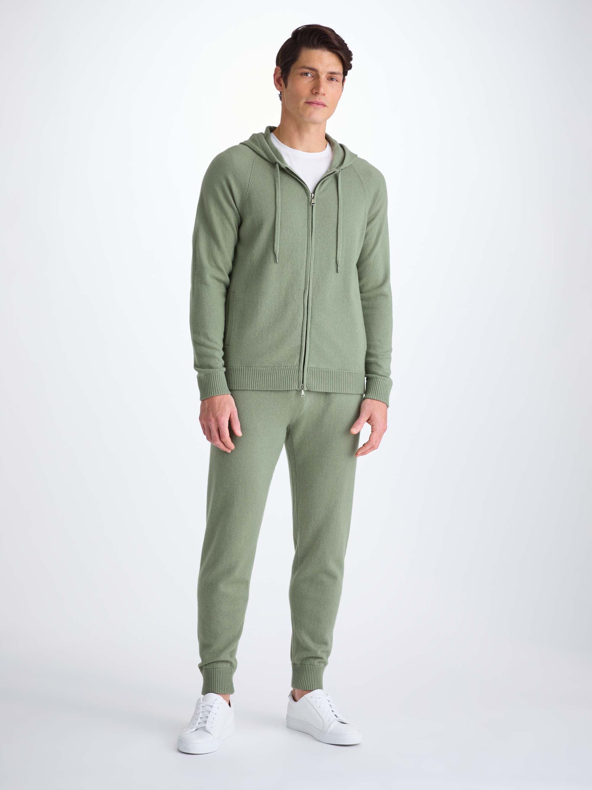 Men's Hoodie Finley Cashmere Sage Green