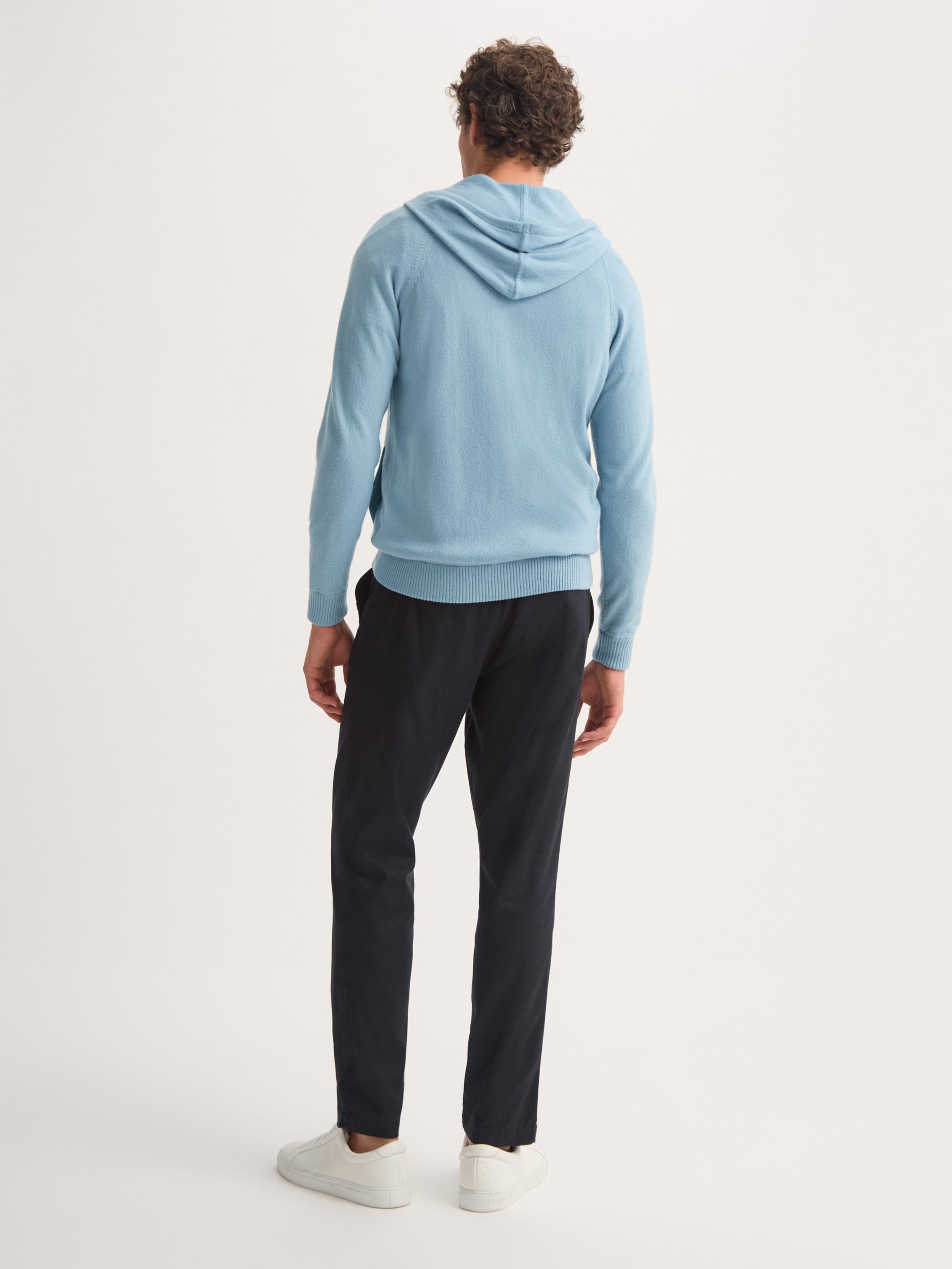 Men's Hoodie Finley Cashmere Sky Blue