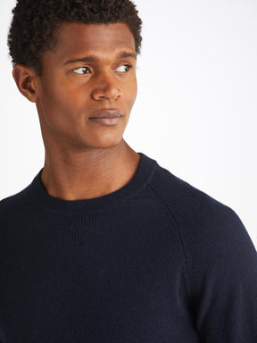 Men's Sweater Finley Cashmere Navy