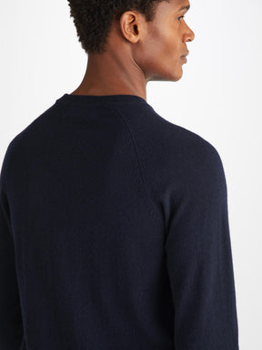 Men's Sweater Finley Cashmere Navy