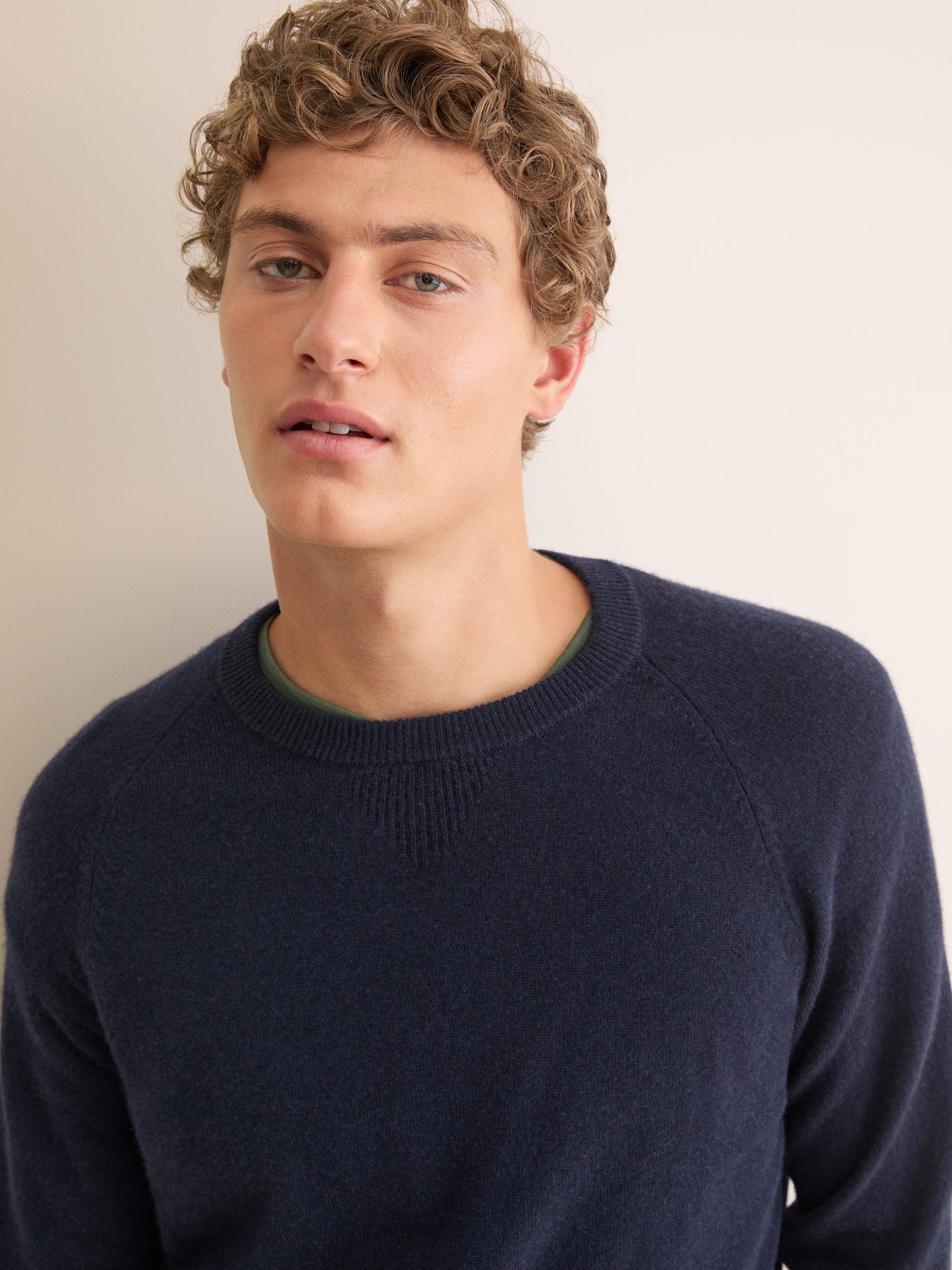 Men's Sweater Finley Cashmere Navy