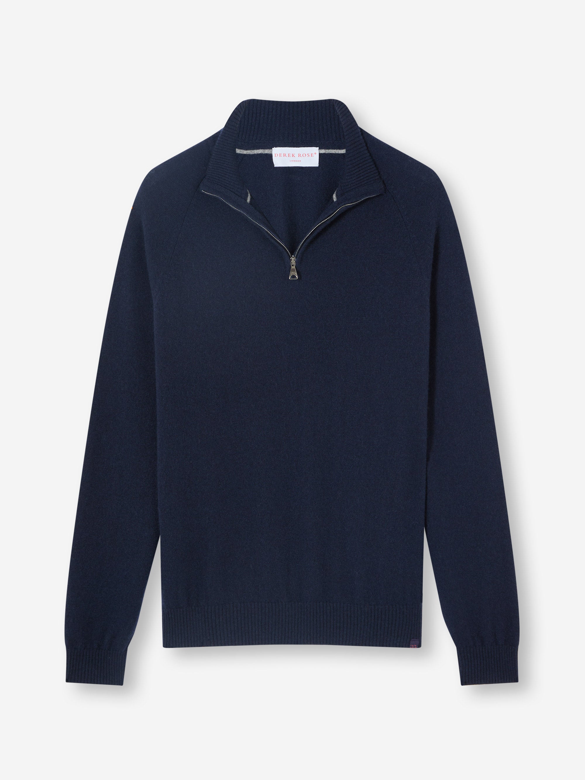 Men's Half-Zip Sweater Finley Cashmere Navy