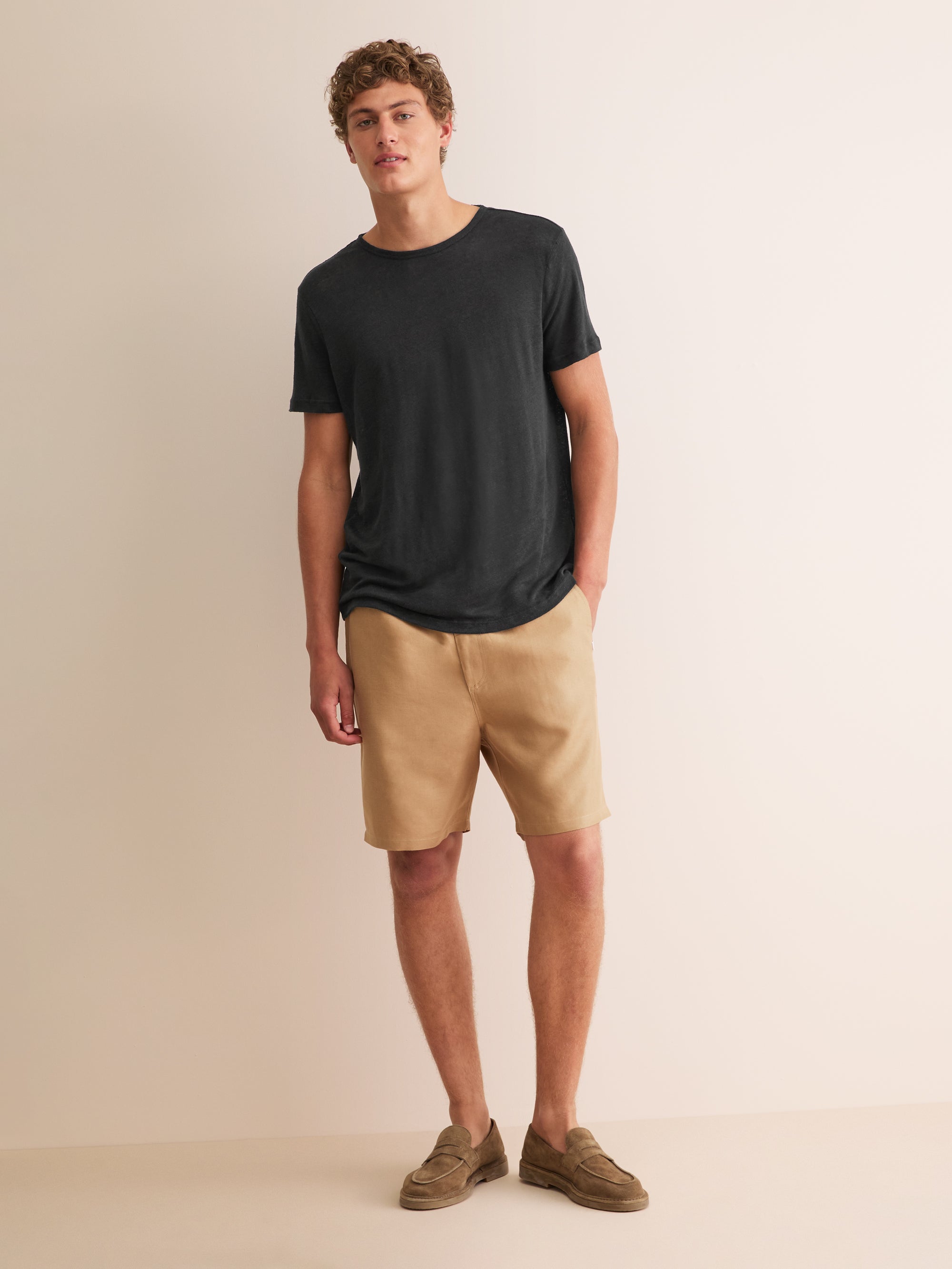 Men's T-Shirt Jordan Linen Black