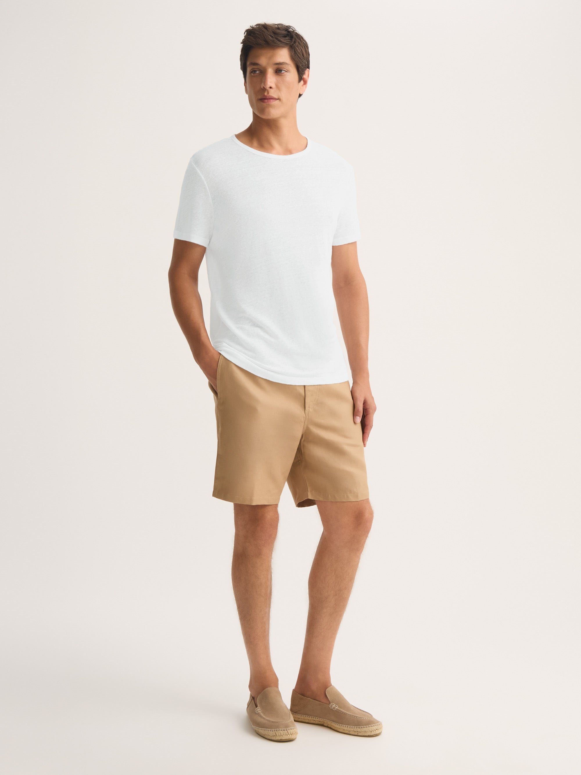 Men's T-Shirt Jordan Linen White