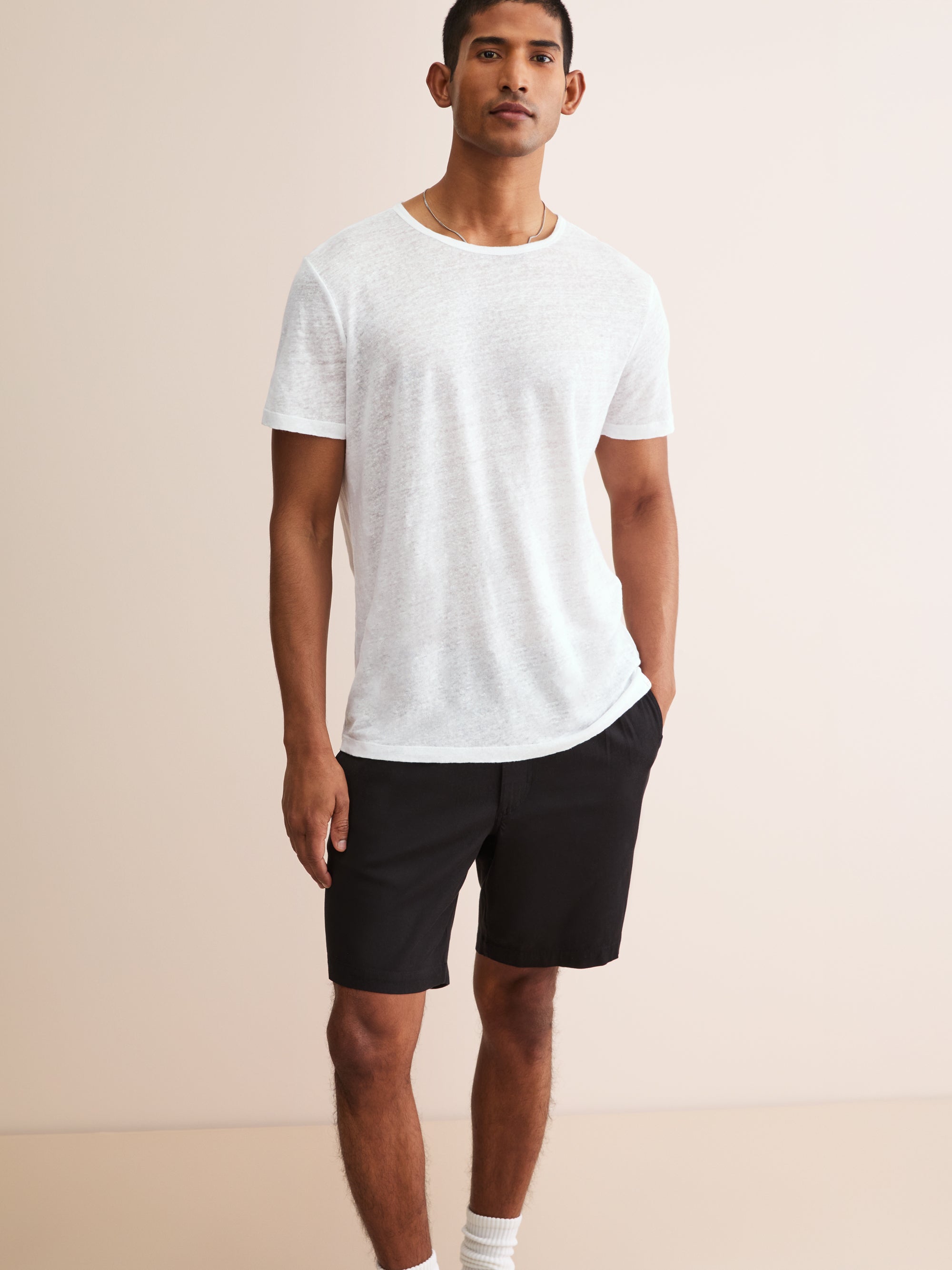 Men's T-Shirt Jordan Linen White