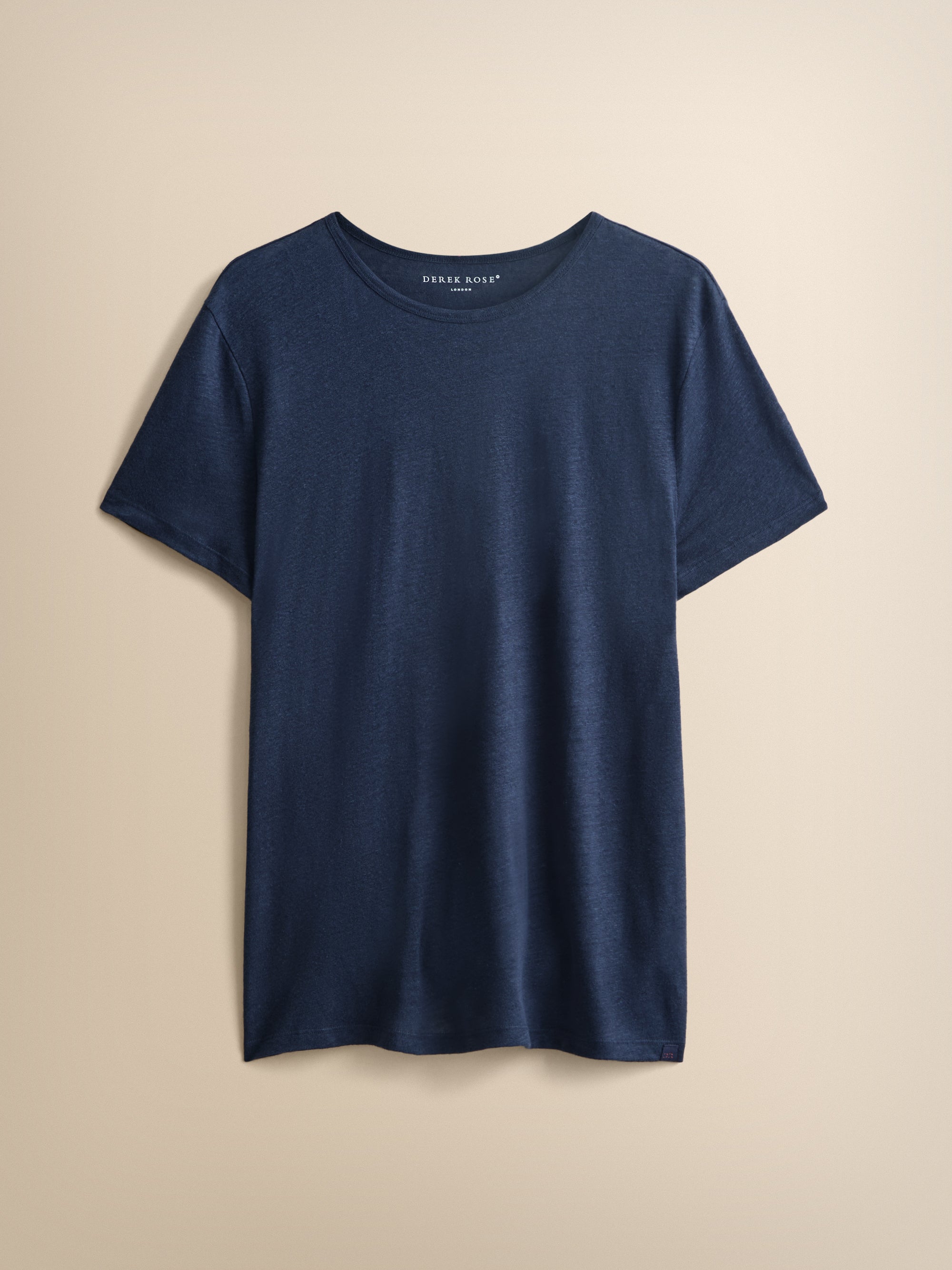 Jordan Linen T-Shirt Navy Blue