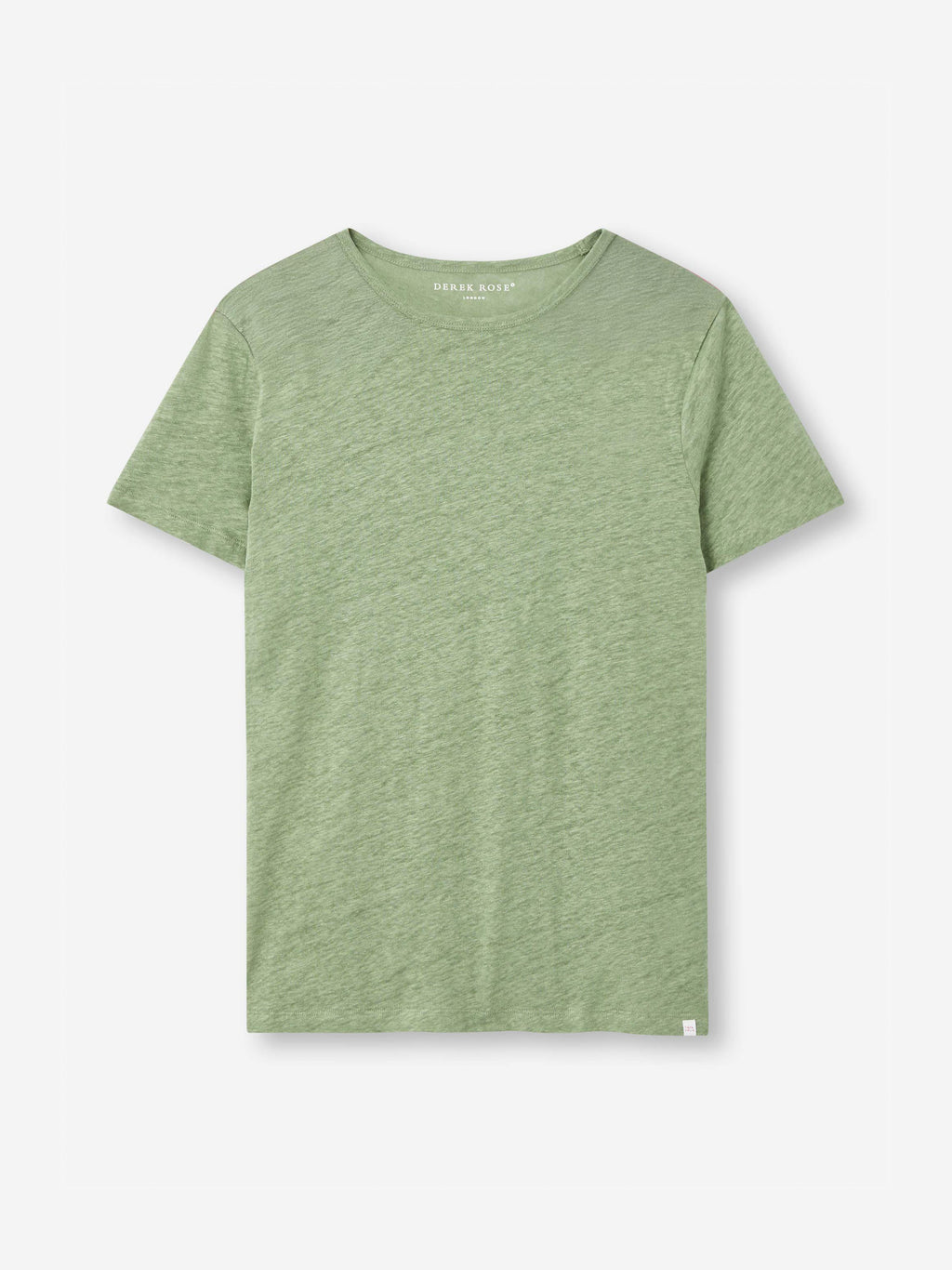 Jordan Linen T Shirt Sage Green