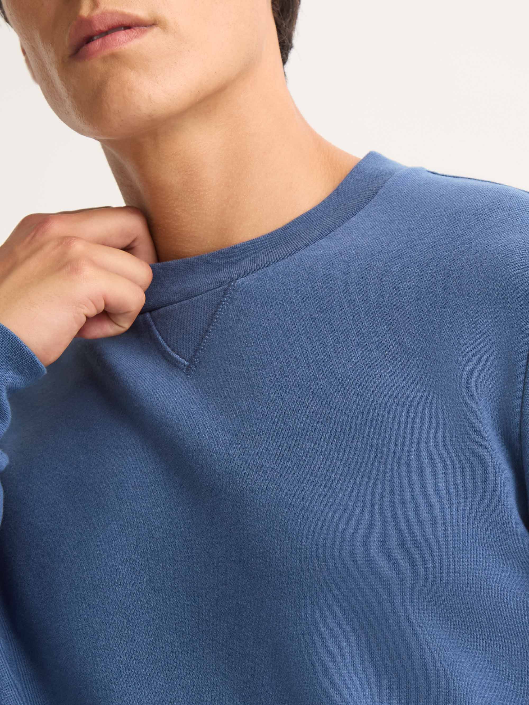 Men's Sweatshirt Quinn Cotton Modal Denim