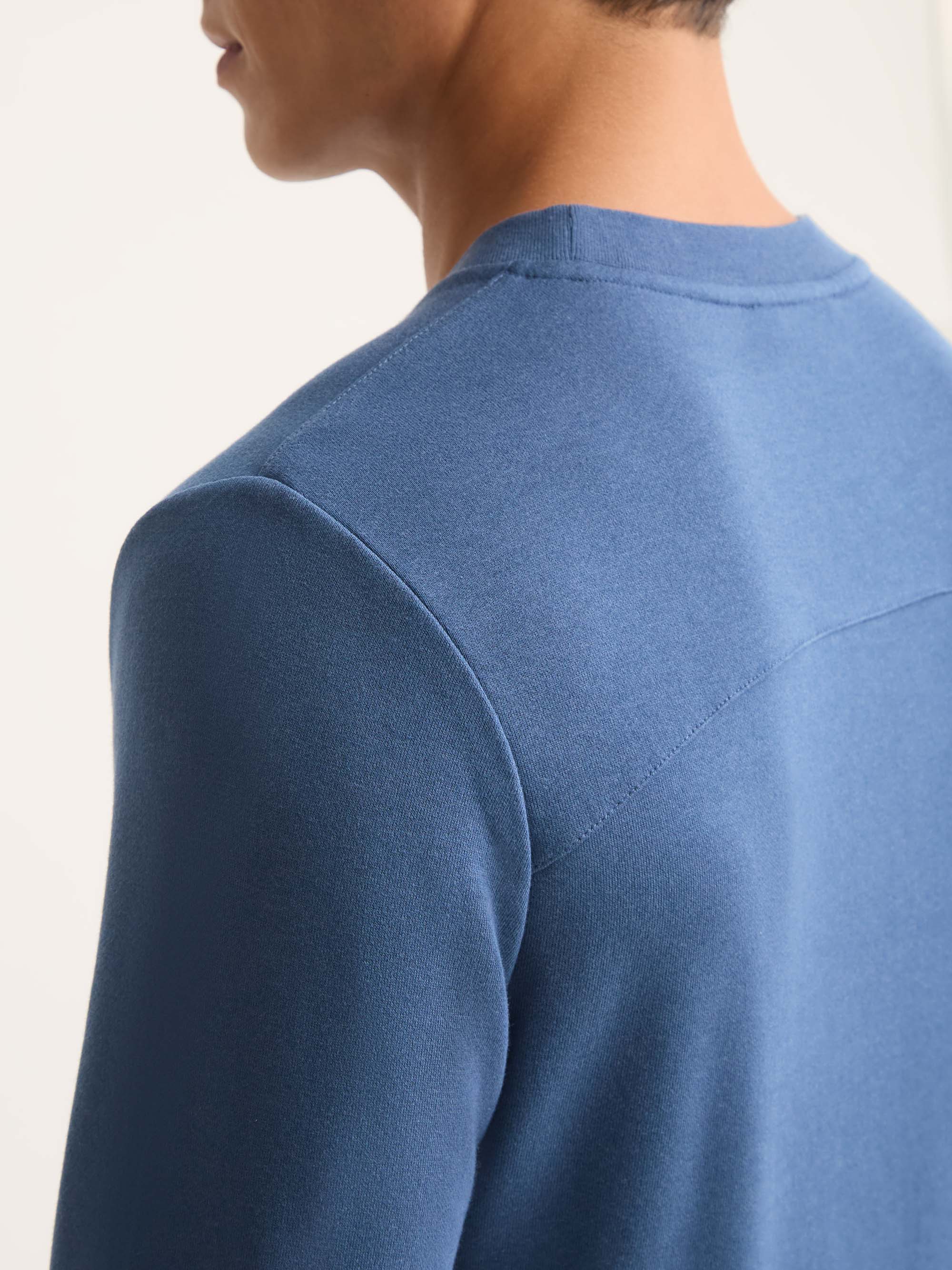 Men's Sweatshirt Quinn Cotton Modal Denim