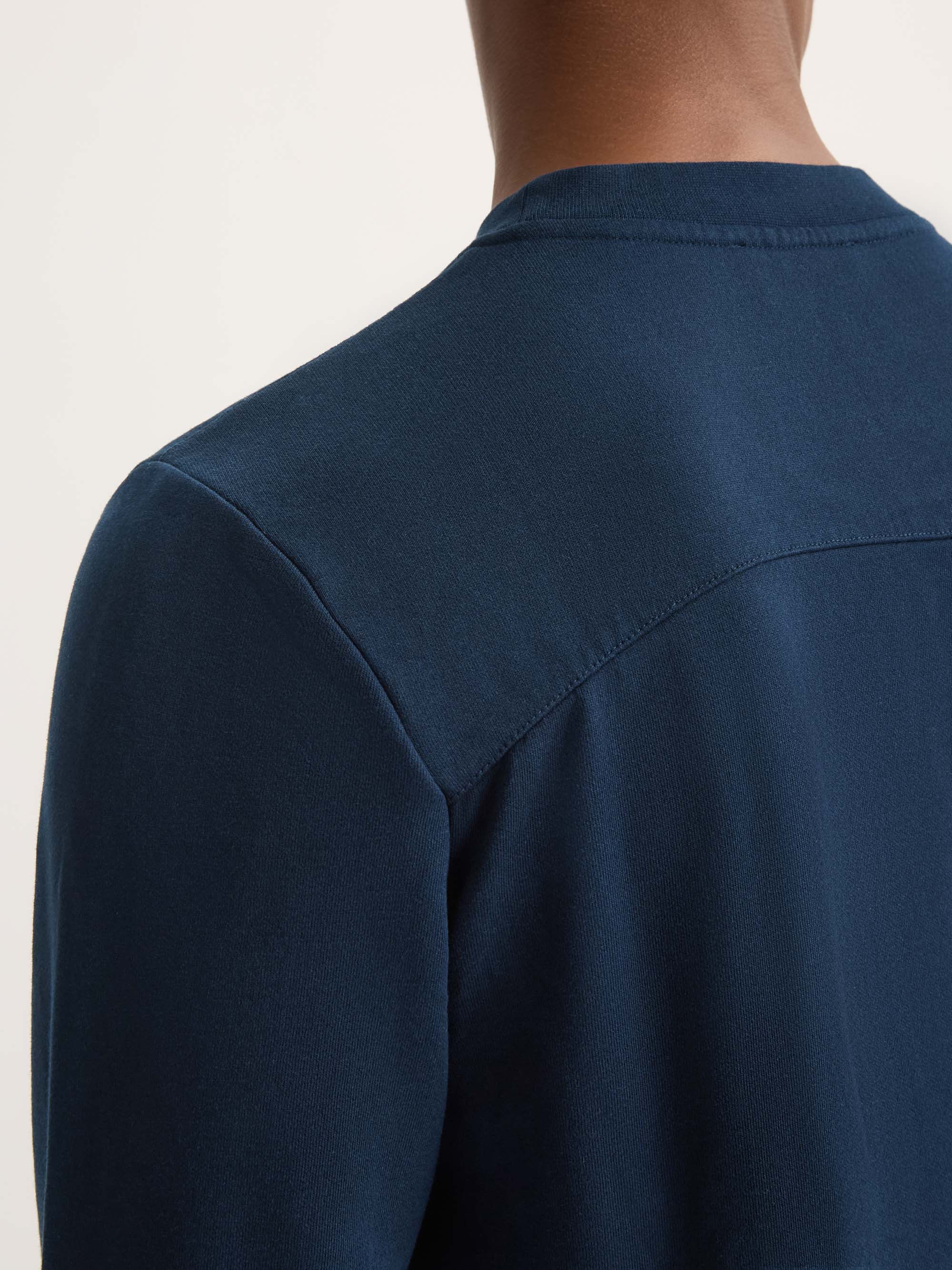 Men's Sweatshirt Quinn Cotton Modal Navy