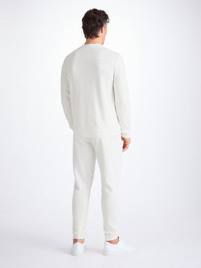 Men's Sweatshirt Quinn Cotton Modal White