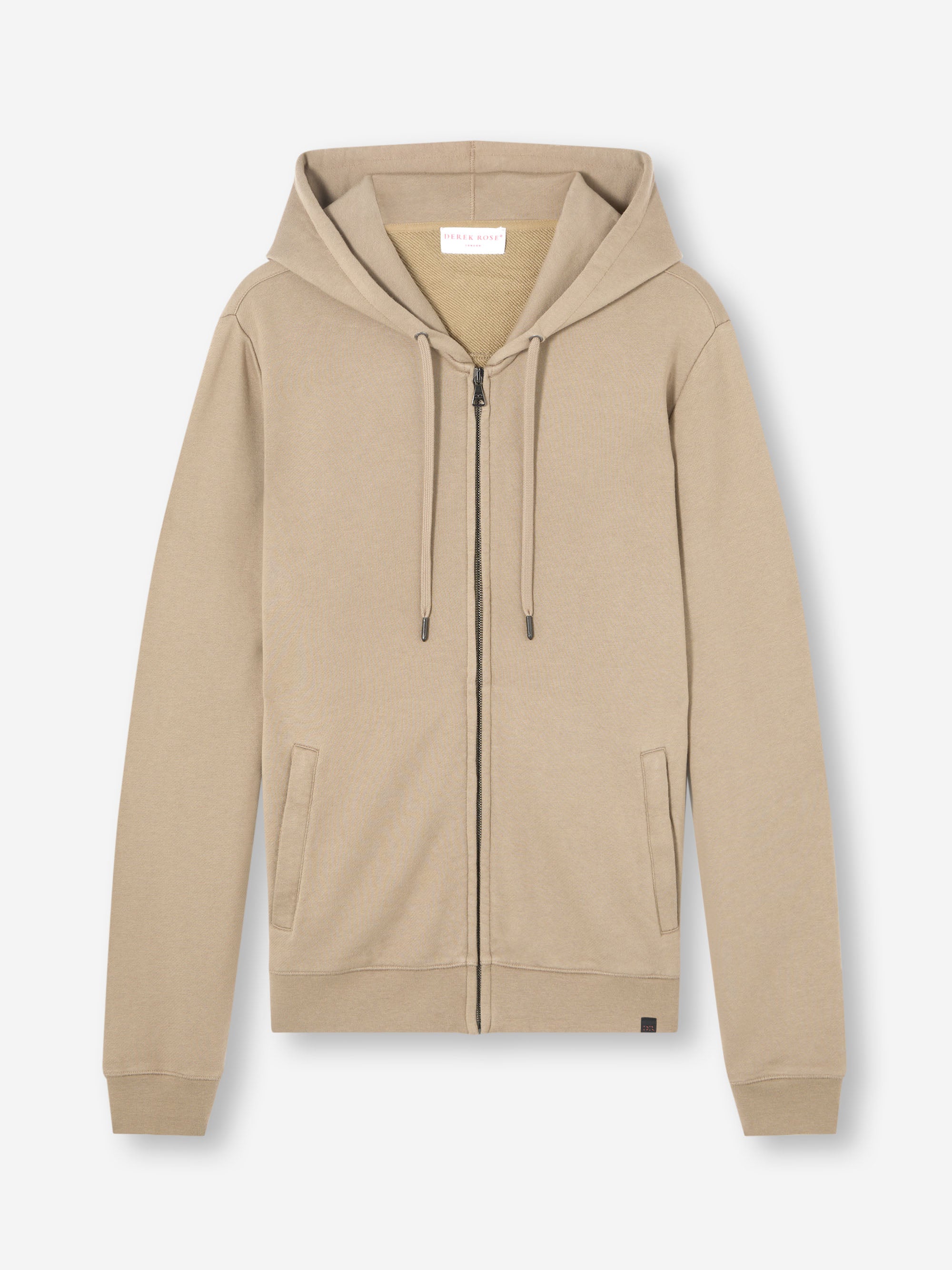 Men's Hoodie Quinn Cotton Modal Taupe