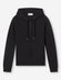 Men's Hoodie Quinn Cotton Modal Black (Size)