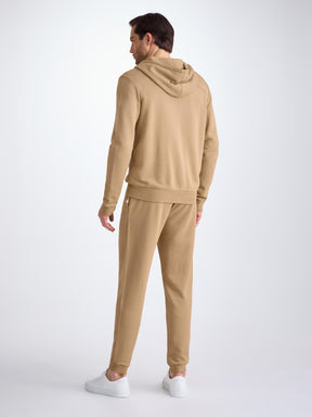 Men's Hoodie Quinn Cotton Modal Camel