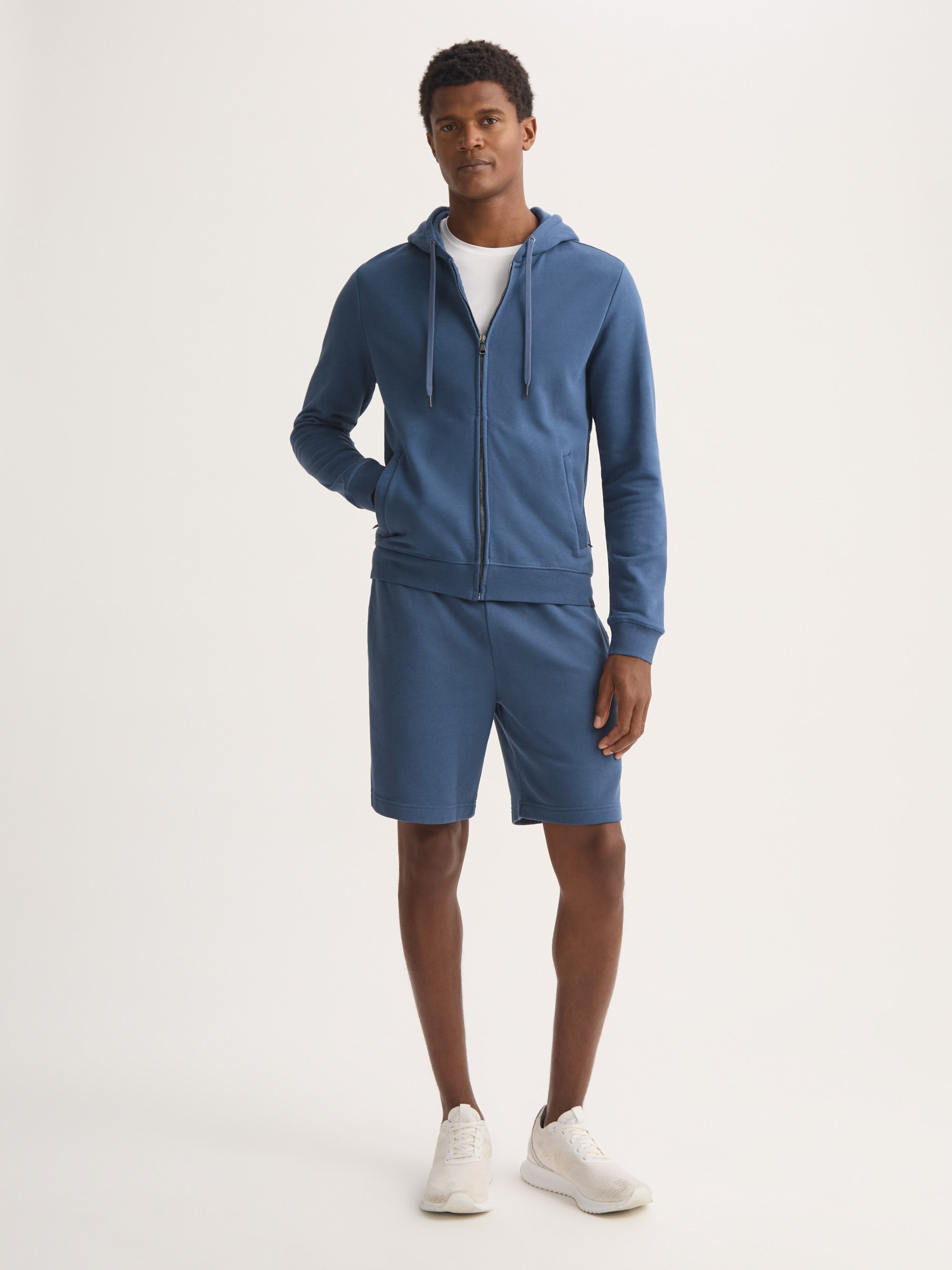 Men's Hoodie Quinn Cotton Modal Denim