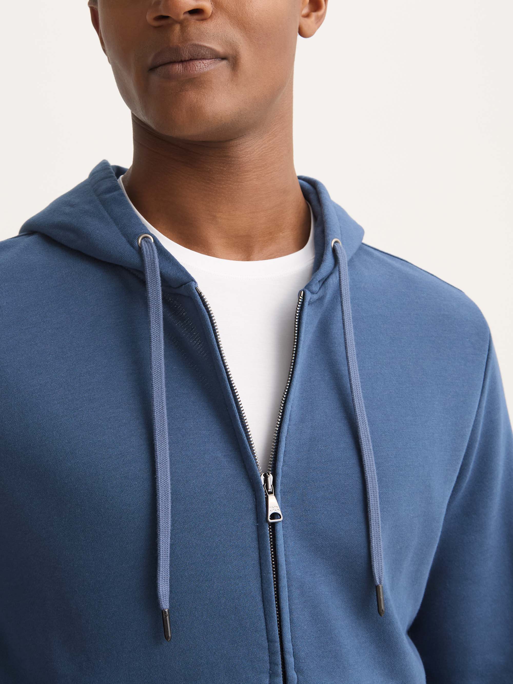 Men's Hoodie Quinn Cotton Modal Denim