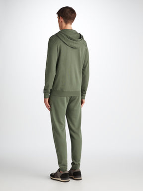 Men's Hoodie Quinn Cotton Modal Soft Green