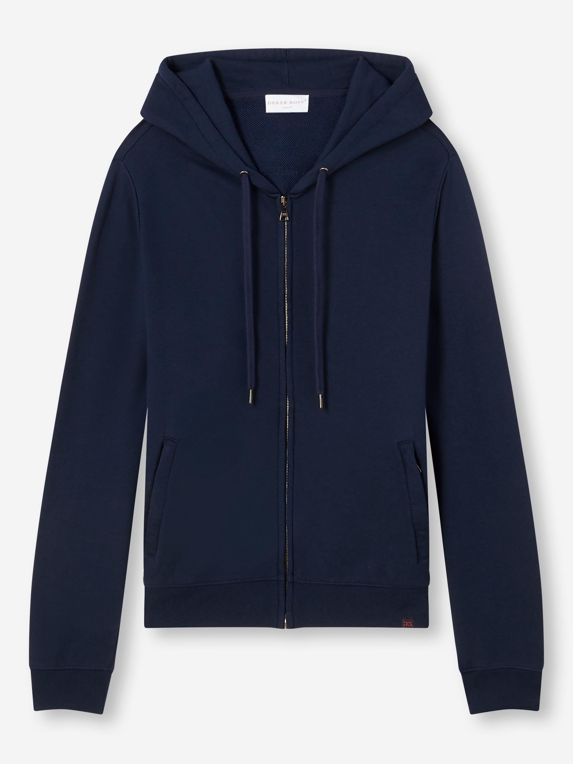 Men's Hoodie Quinn Cotton Modal Navy