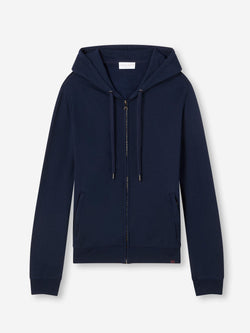 Men's Hoodie Quinn Cotton Modal Navy