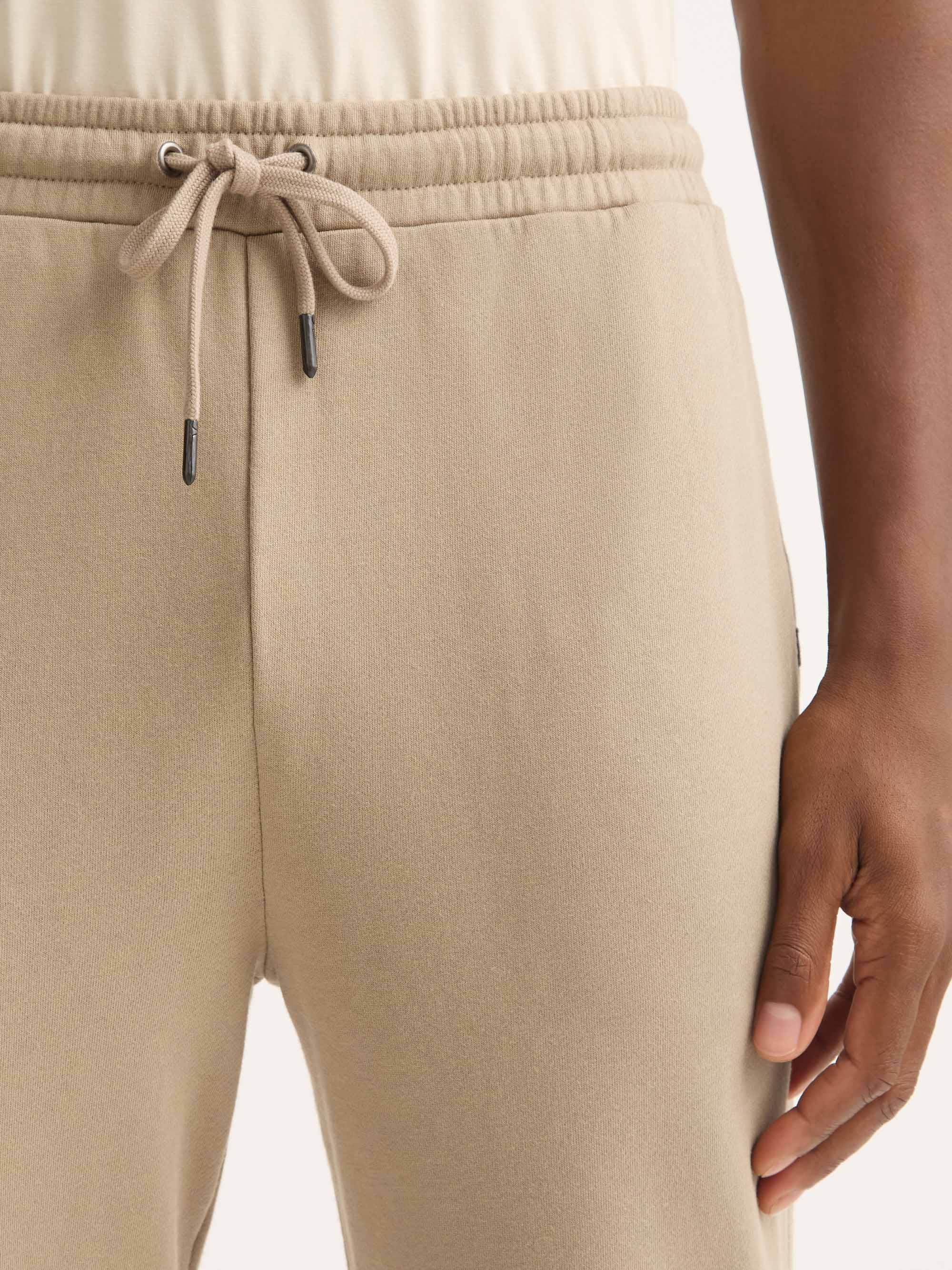 Men's Sweatpants Quinn Cotton Modal Taupe