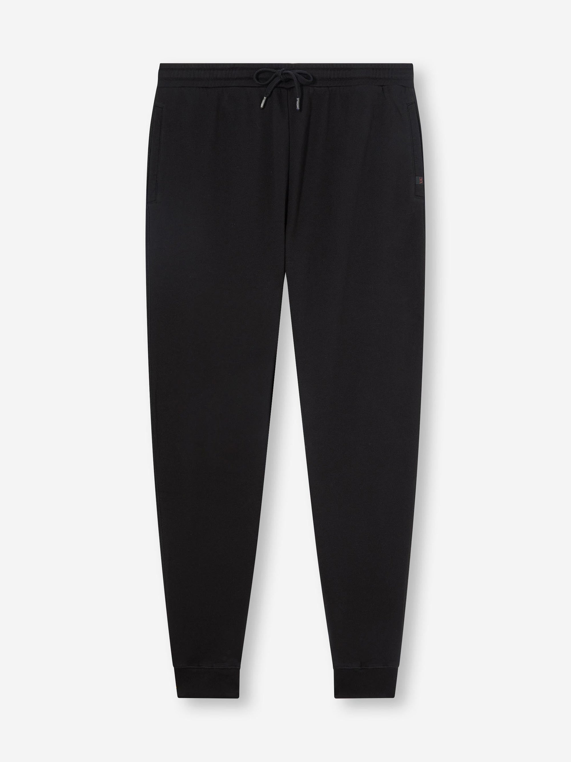 Men's Sweatpants Quinn Cotton Modal Black