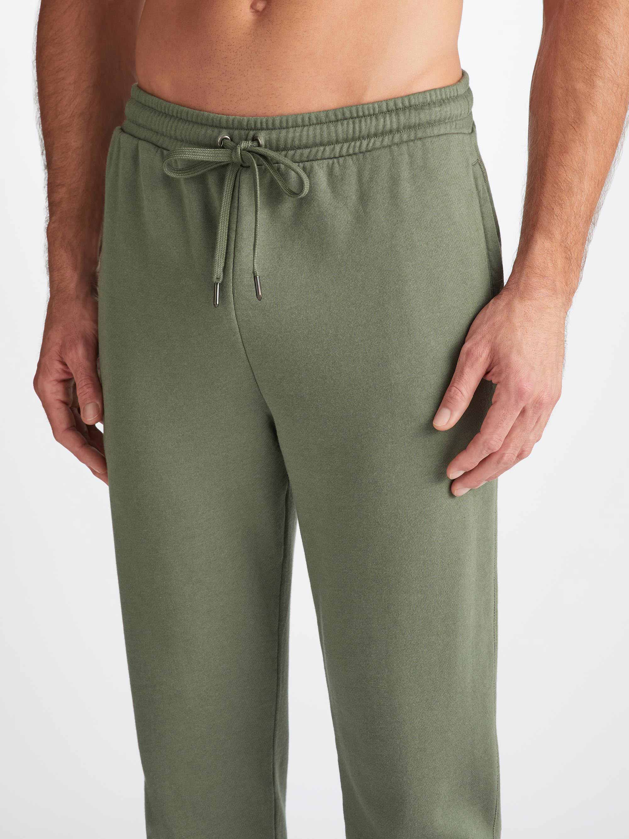 Men's Sweatpants Quinn Cotton Modal Soft Green