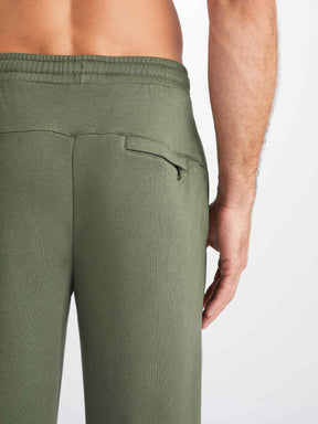 Men's Sweatpants Quinn Cotton Modal Soft Green