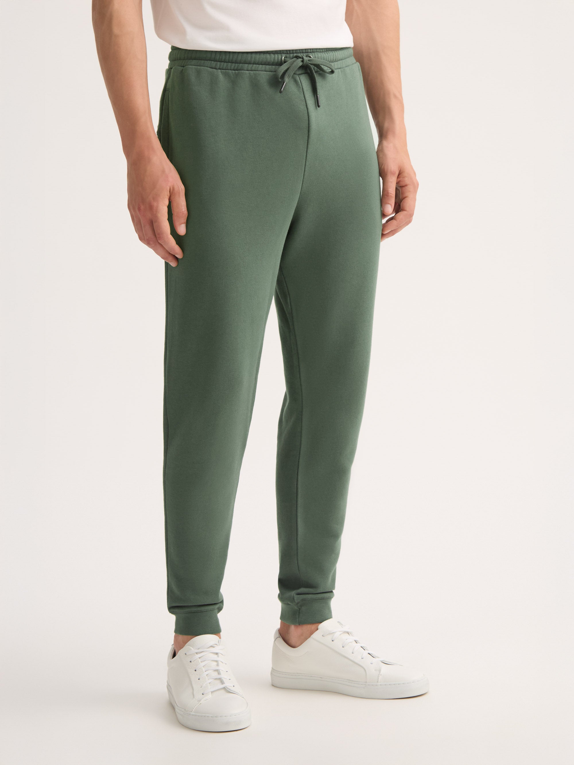Men's Sweatpants Quinn Cotton Modal Soft Green