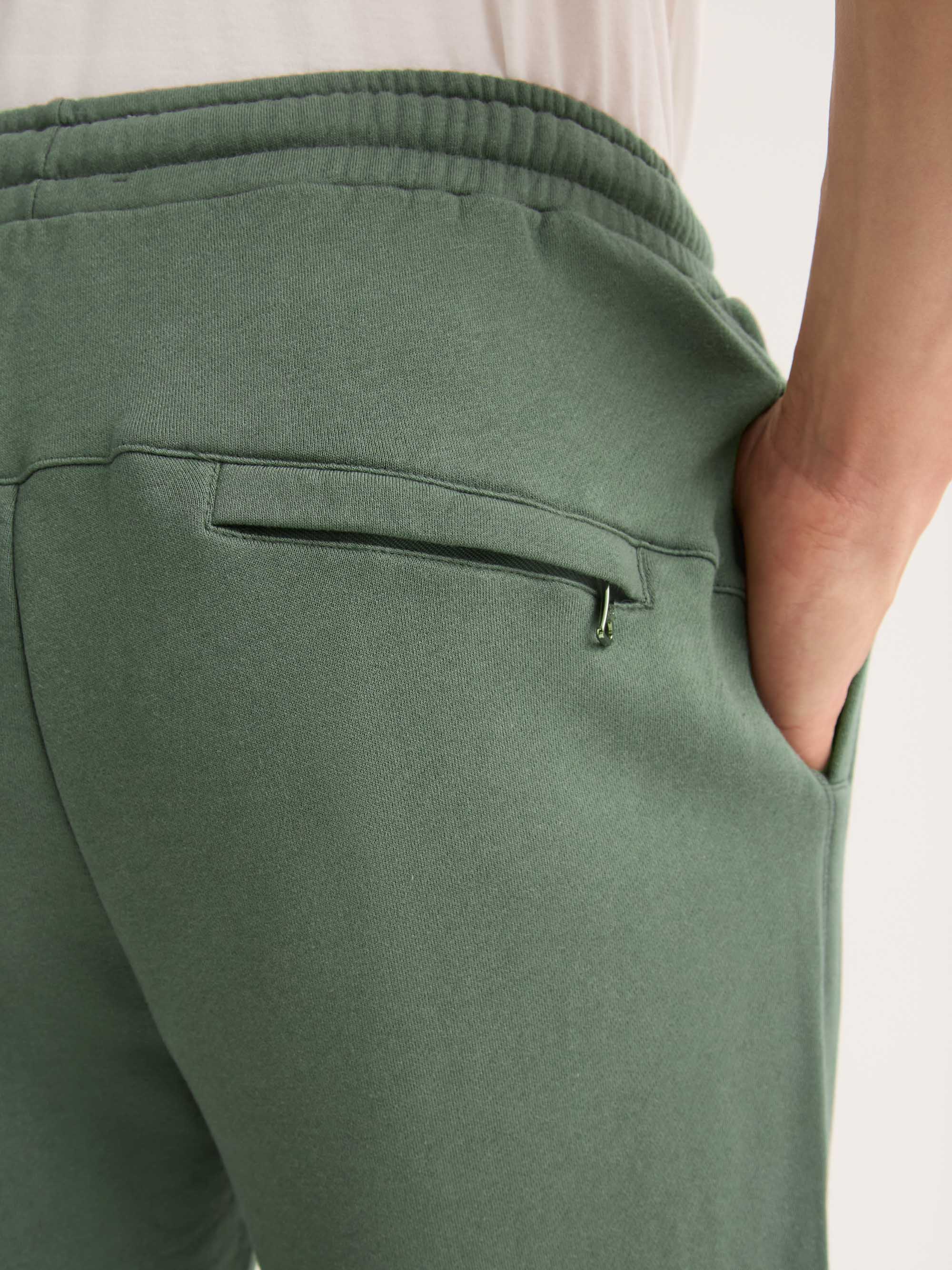 Men's Sweatpants Quinn Cotton Modal Soft Green