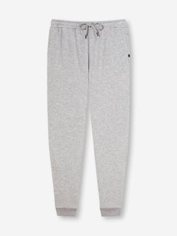 Men's Sweatpants Quinn Cotton Modal Silver