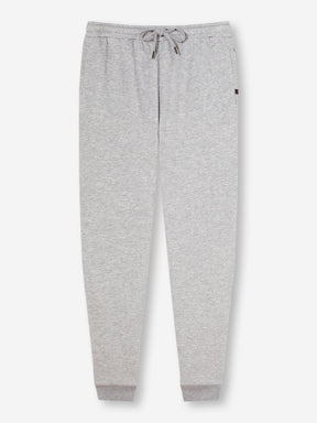 Men's Sweatpants Quinn Cotton Modal Silver