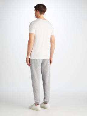 Men's Sweatpants Quinn Cotton Modal Silver