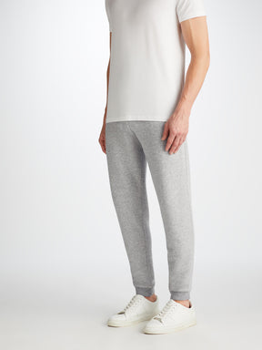 Men's Sweatpants Quinn Cotton Modal Silver