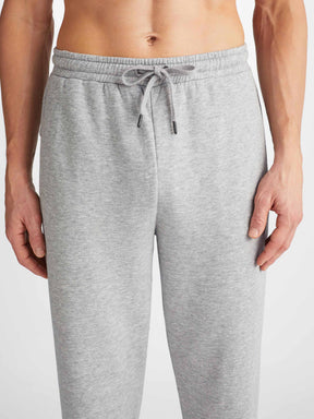 Men's Sweatpants Quinn Cotton Modal Silver