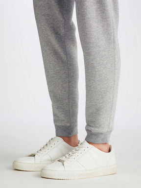 Men's Sweatpants Quinn Cotton Modal Silver