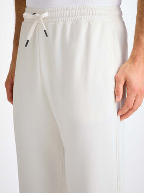 Men's Sweatpants Quinn Cotton Modal White