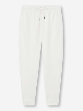 Men's Sweatpants Quinn Cotton Modal White