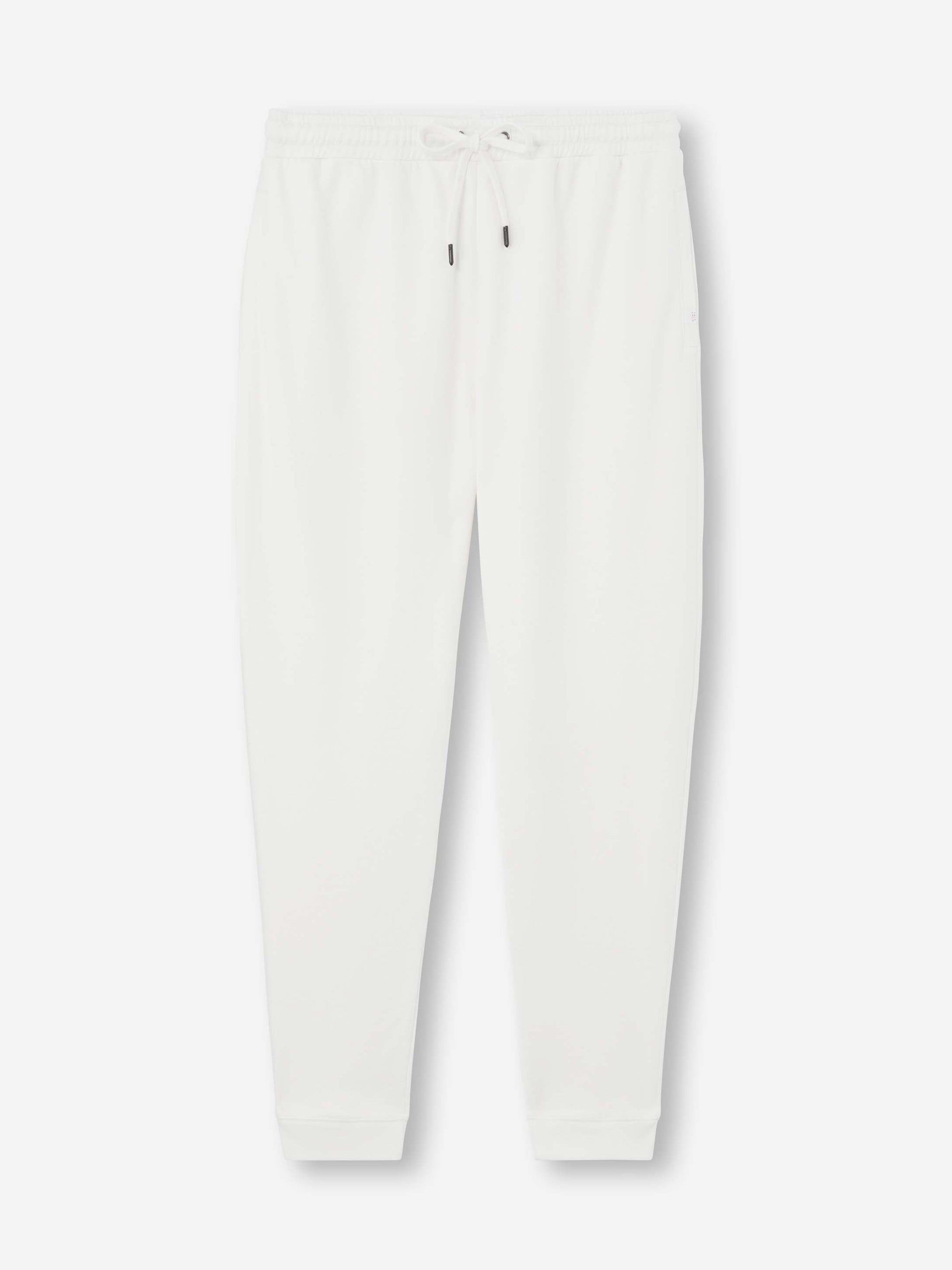 Men's Sweatpants Quinn Cotton Modal White
