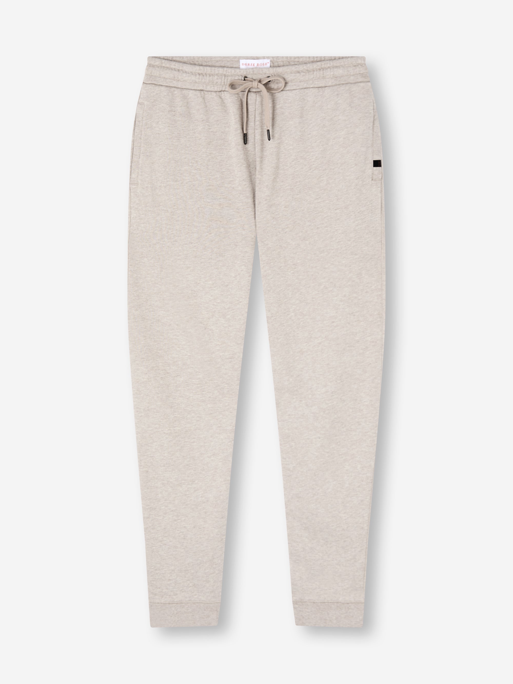 Men's Sweatpants Quinn Cotton Modal Greige Marl