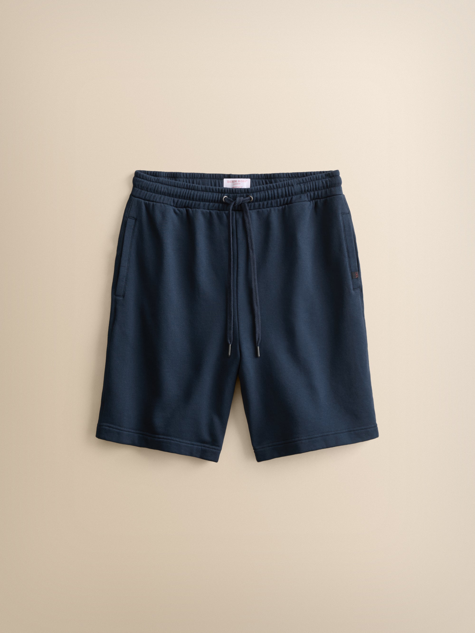 Harley Cotton Modal Sweat Shorts Navy Blue