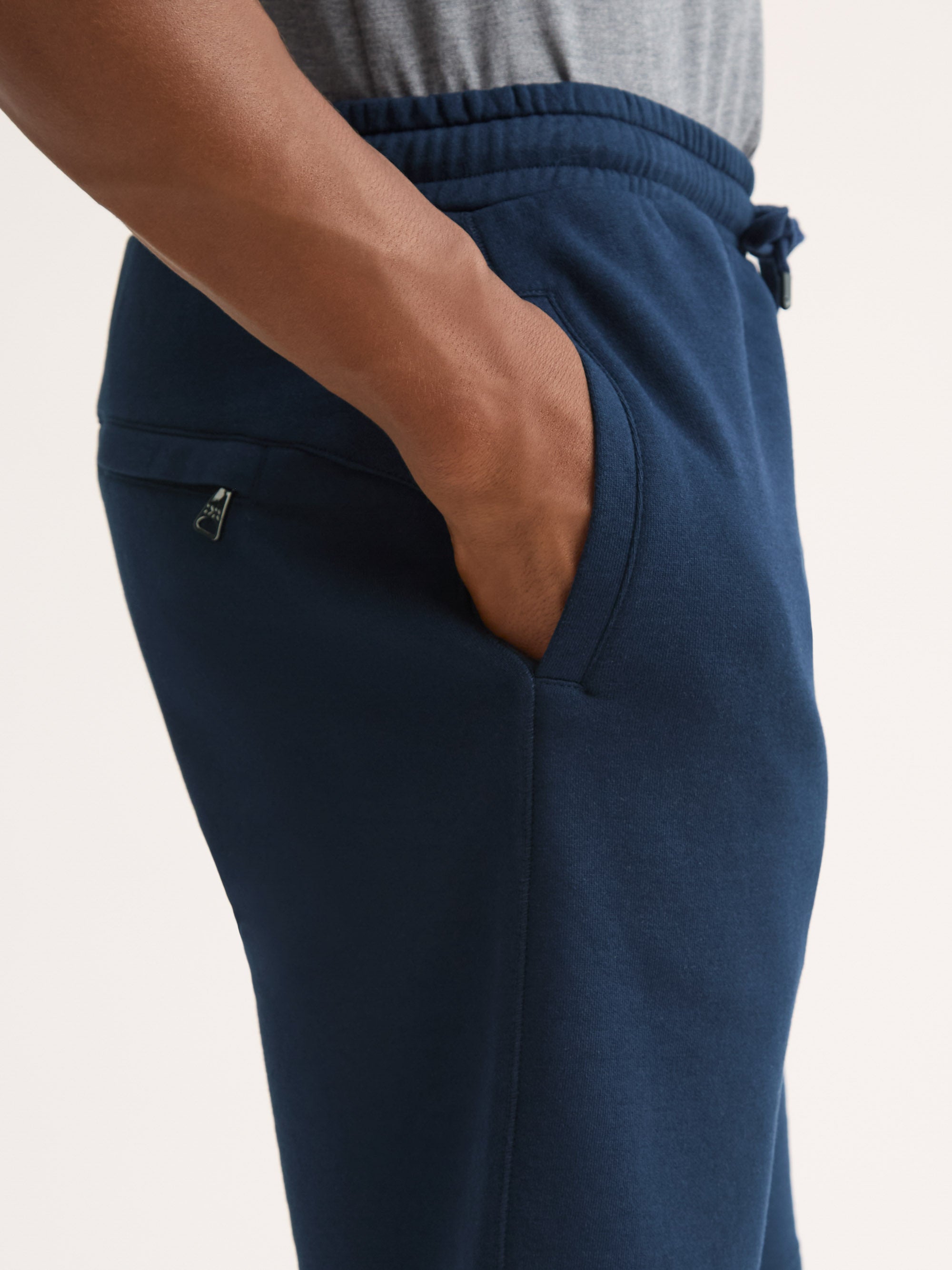 Men's Sweat Shorts Quinn Cotton Modal Navy