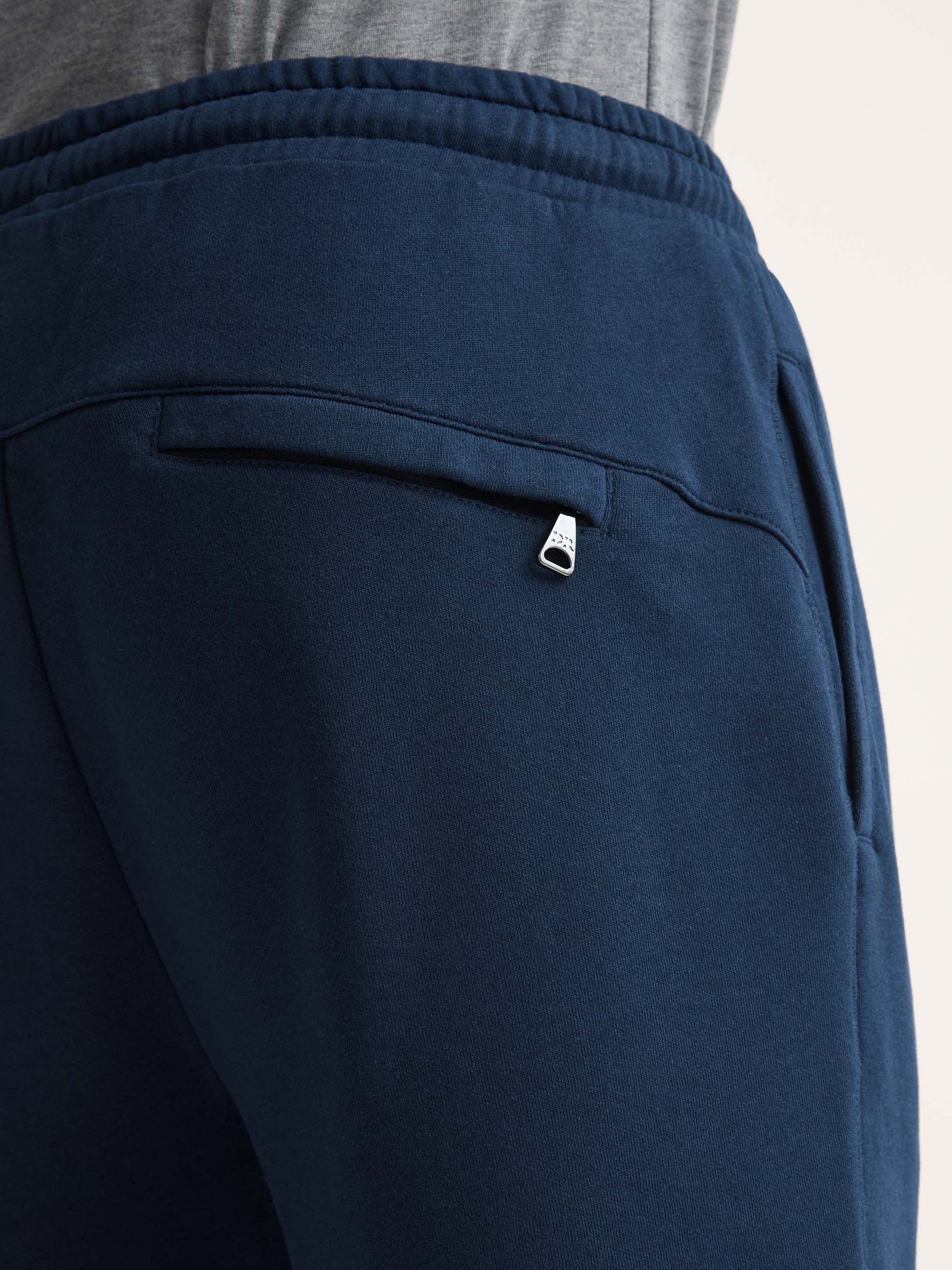 Men's Sweat Shorts Quinn Cotton Modal Navy