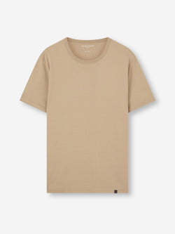 Men's T-Shirt Barny Pima Cotton Taupe