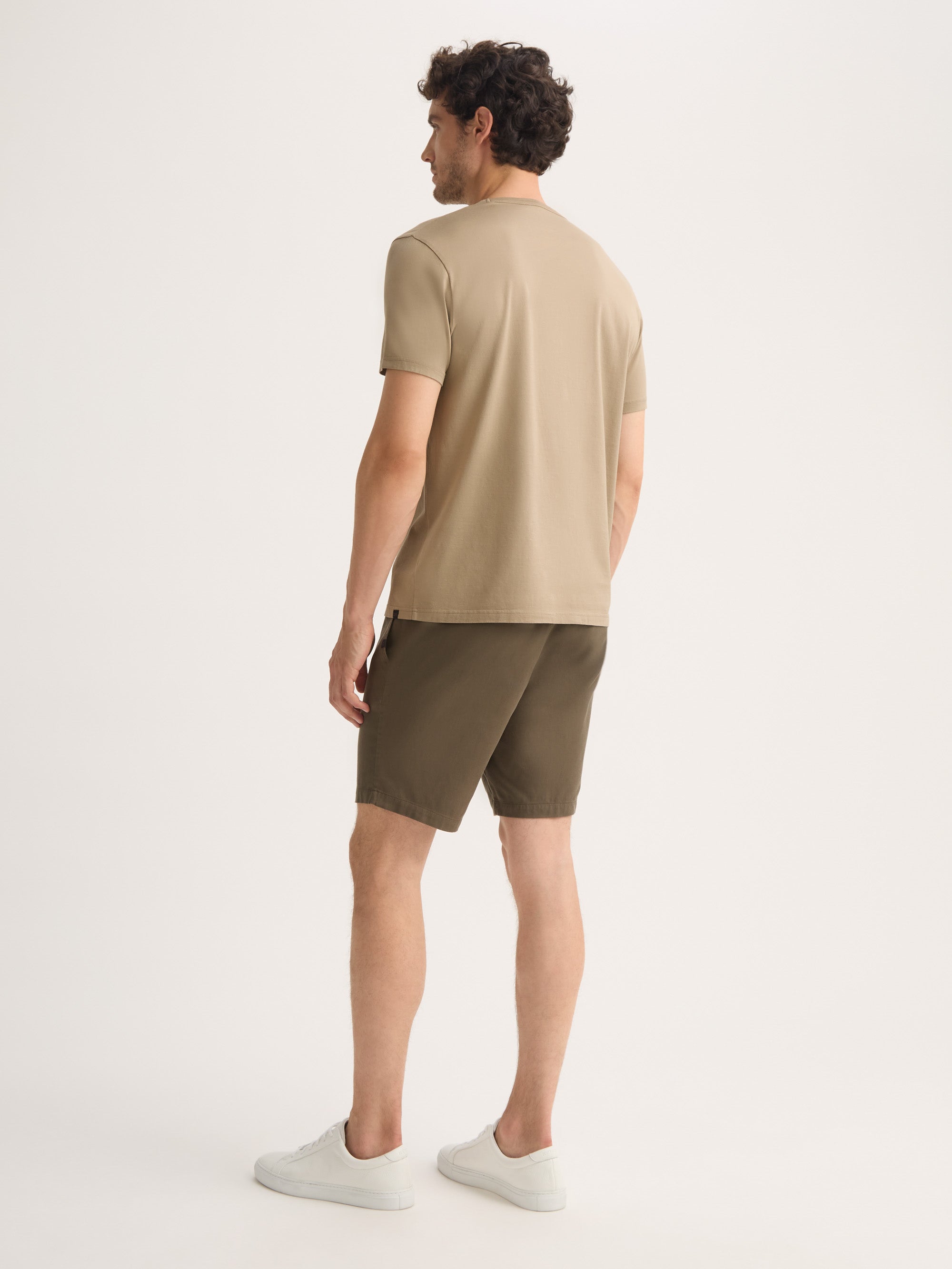 Men's T-Shirt Barny Pima Cotton Taupe